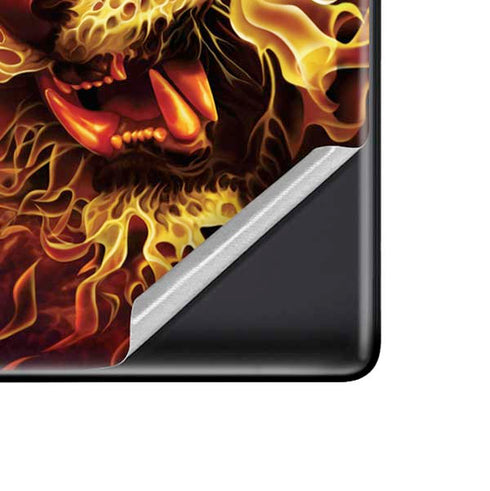 Fire Tiger by Tom Wood Pixel Skins